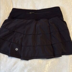 lululemon athletica Black Mini Skirt